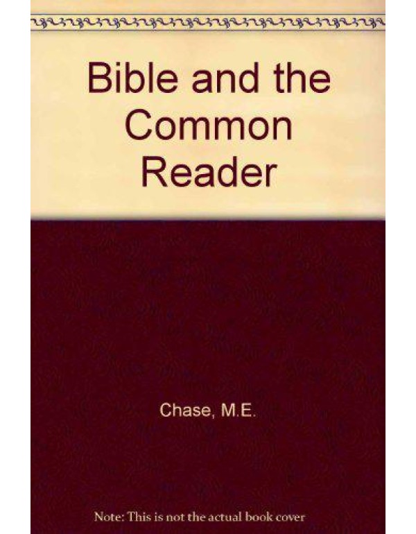 The Bible and the Common Reader