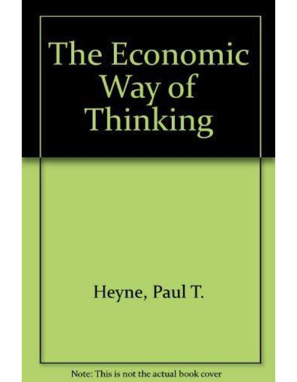 The Economic Way of Thinking