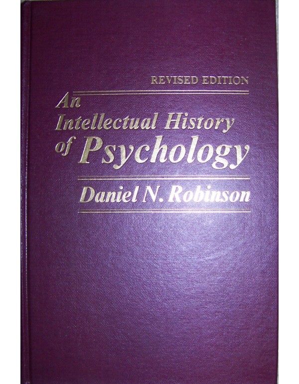 An intellectual history of psychology