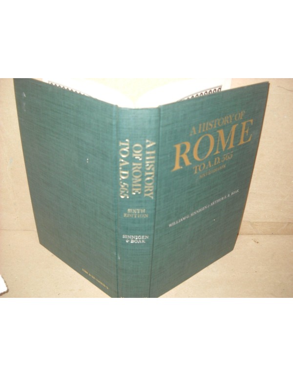 A History of Rome to A.D. 565