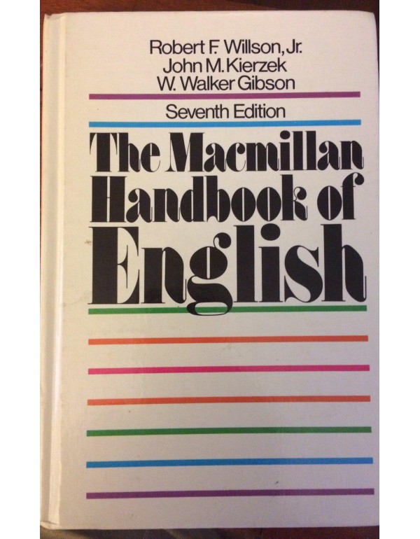 Macmillan Handbook of English