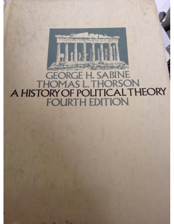 A History of Political Theory, 4th Edition