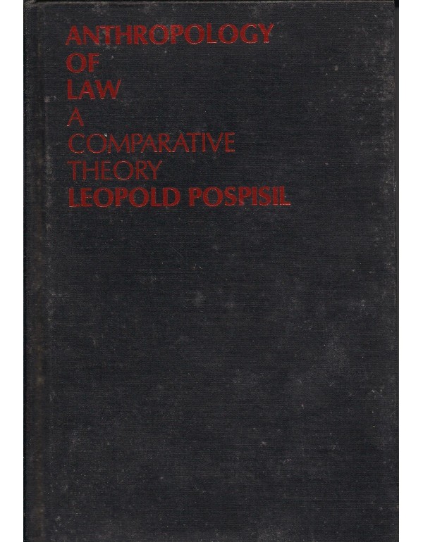 Anthropology of law: a comparative theory