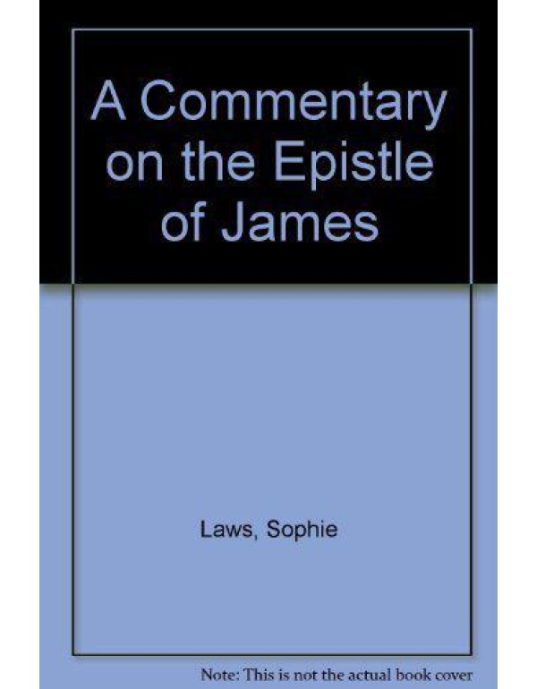 A Commentary on the Epistle of James