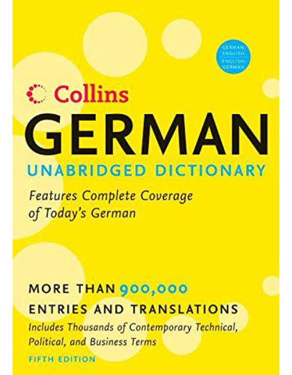 Collins German Unabridged Dictionary 5th Edition