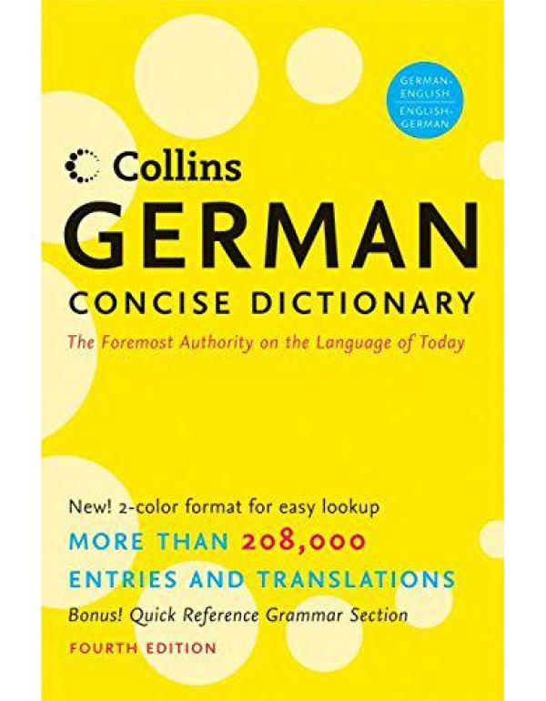 Collins German Concise Dictionary, 4e (HarperColli...