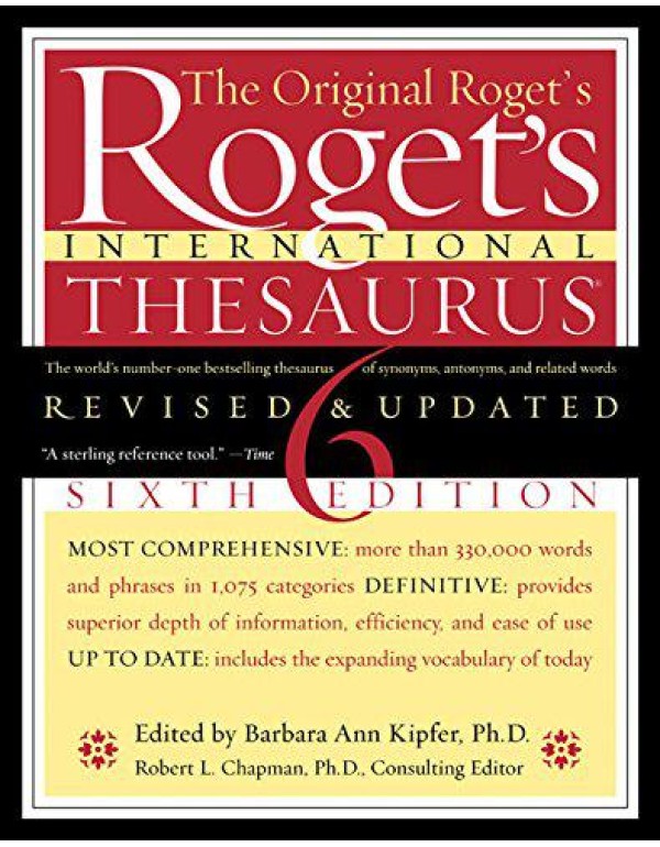 Roget's International Thesaurus (Unindexed 6th Edi...