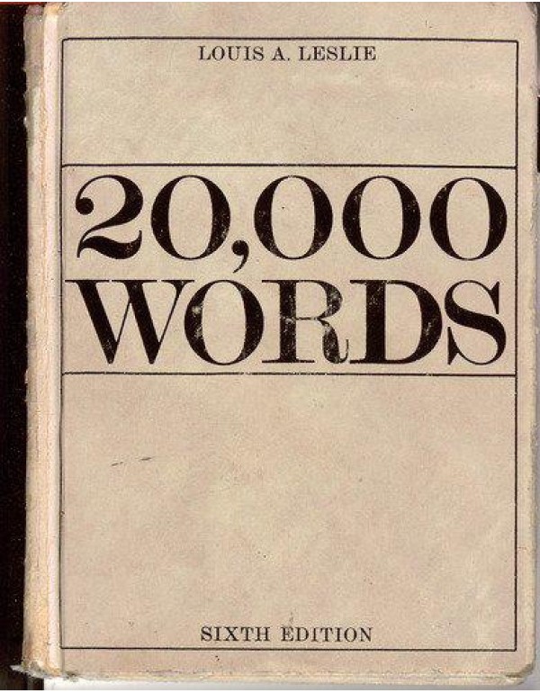 20,000 Words