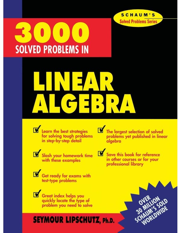 3,000 Solved Problems in Linear Algebra