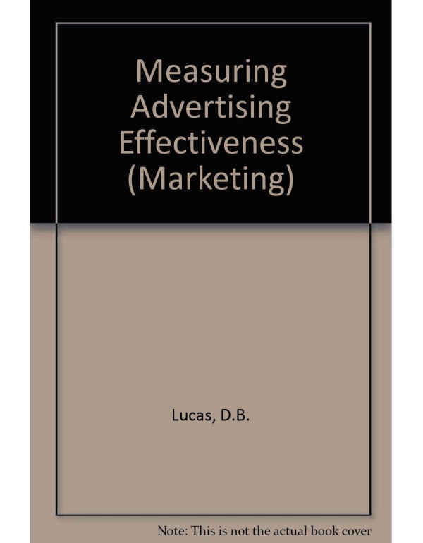 Measuring Advertising Effectiveness