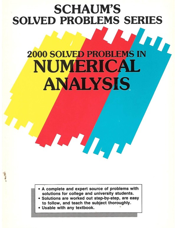 2000 Solved Problems in Numerical Analysis (Schaum...