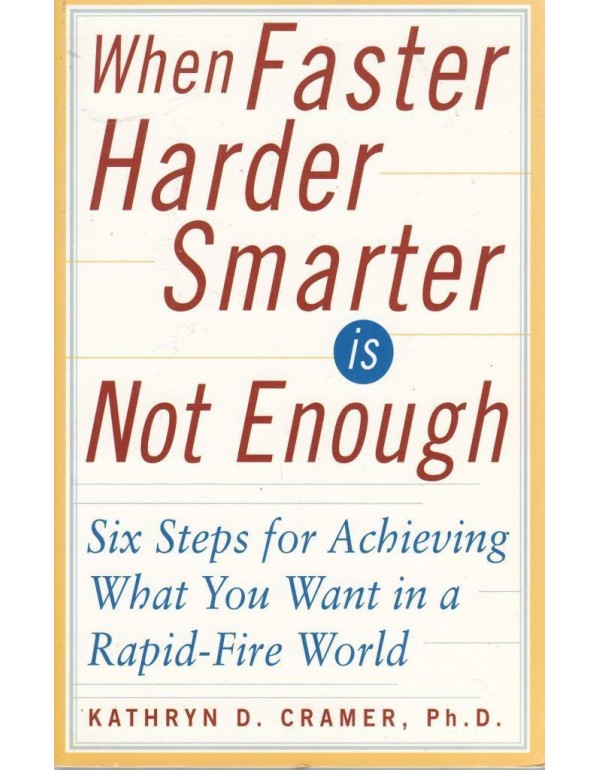 When Faster Harder Smarter Is Not Enough : Six Ste...