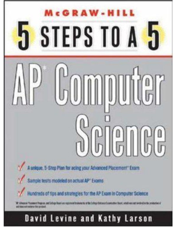 5 Steps to a 5 AP Computer Science (Mcgraw-HIll 5 ...