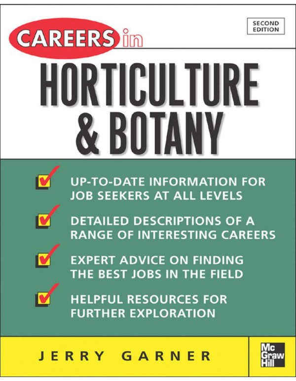 Careers in Horticulture and Botany (Careers in…S...