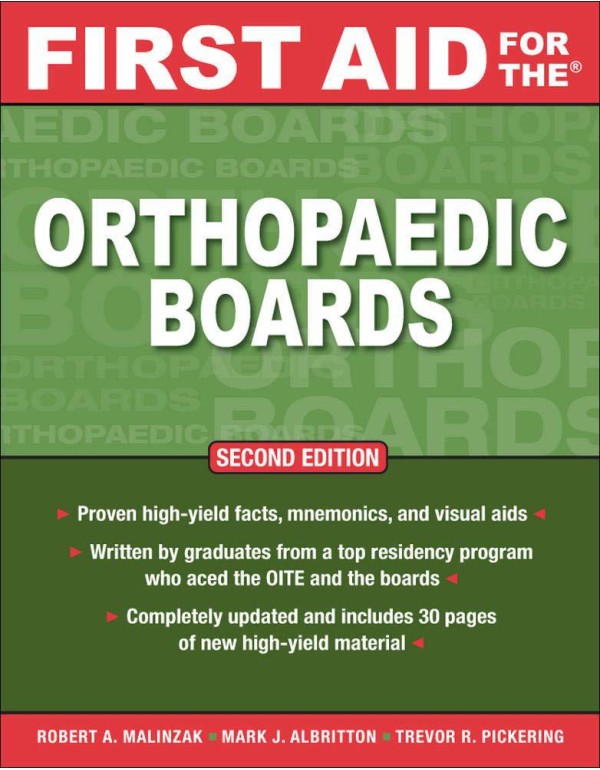 First Aid for the Orthopaedic Boards, Second Editi...