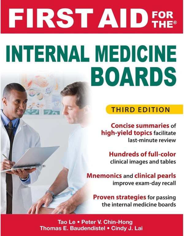 First Aid for the Internal Medicine Boards, 3rd Ed...