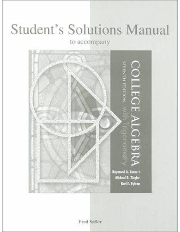 Student's Solutions Manual to accompany College Al...