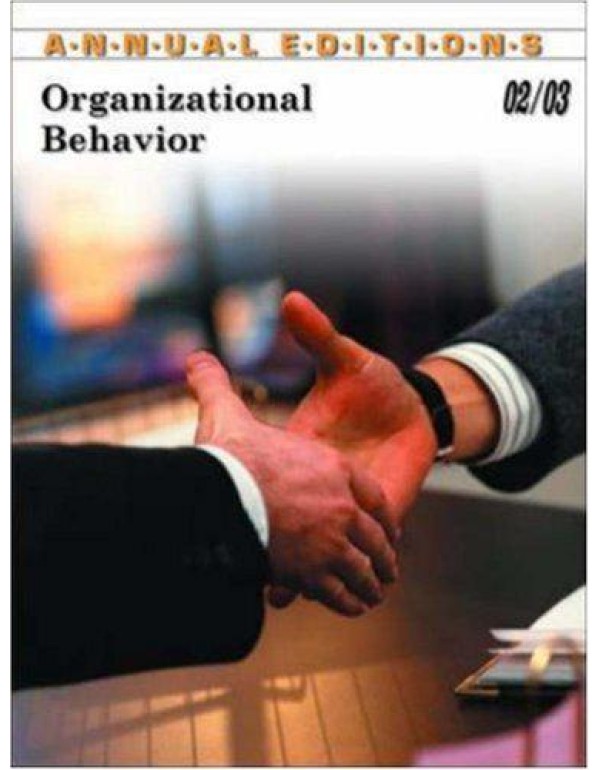 Annual Editions: Organizational Behavior 02/03