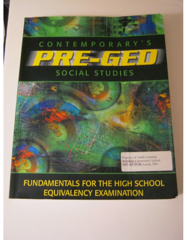 Contemporary's Pre-Ged Social Studies (GED Calcula...