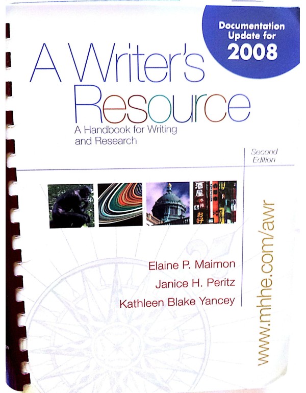 A Writer's Resource: A Handbook for Writing And Re...