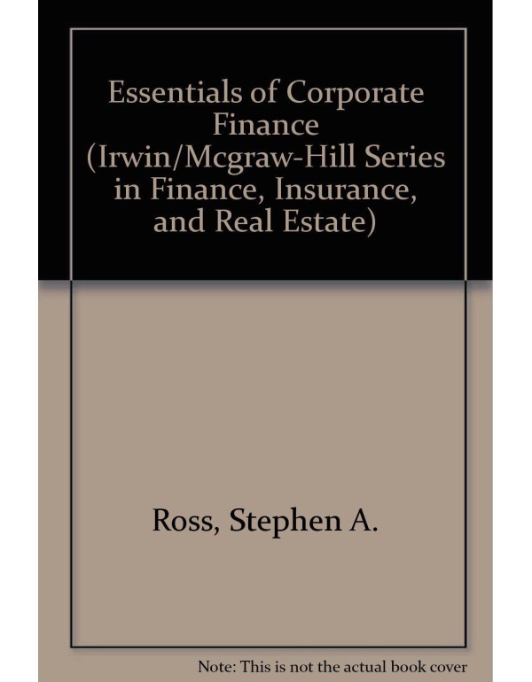 Essentials of Corporate Finance (Irwin/Mcgraw-Hill...