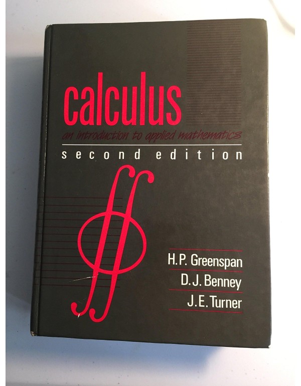 Calculus: An Introduction to Applied Mathematics