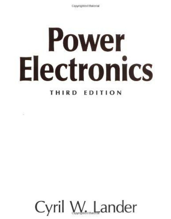 Power Electronics