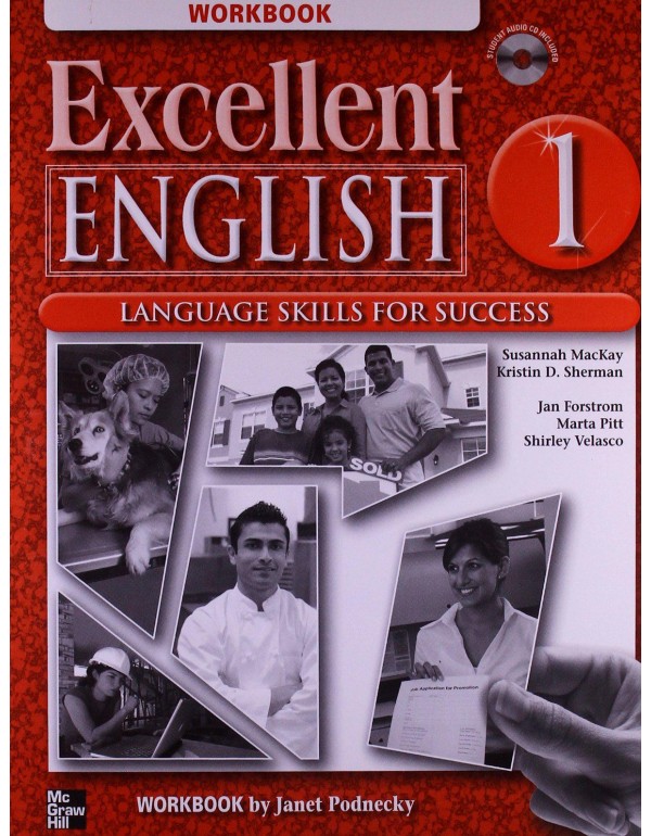 Excellent English 1 Workbook with Audio CD