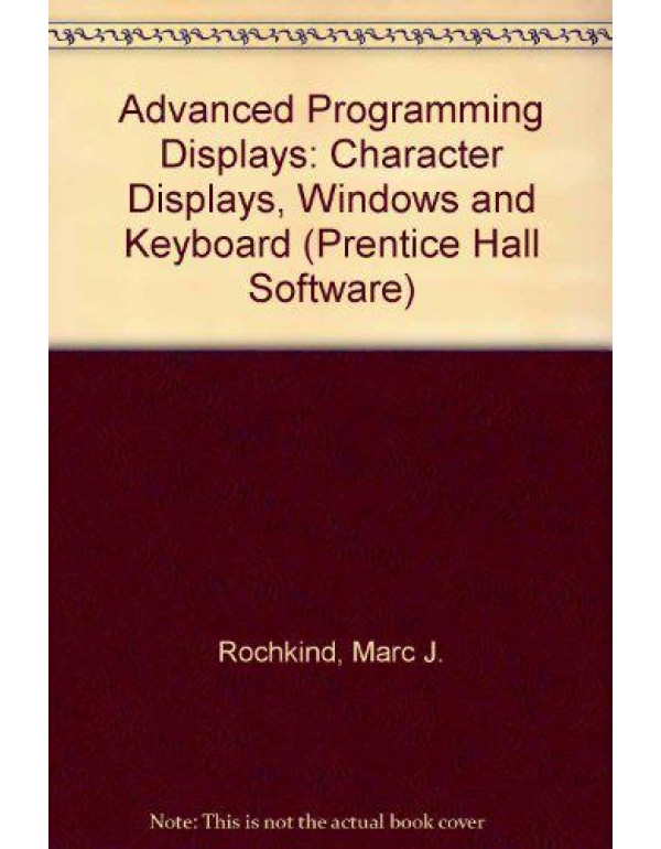 Advanced C Programming for Displays: Character Dis...