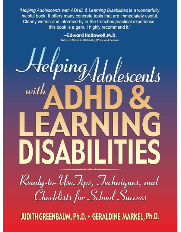 Helping Adolescents with ADHD and Learning Disabil...