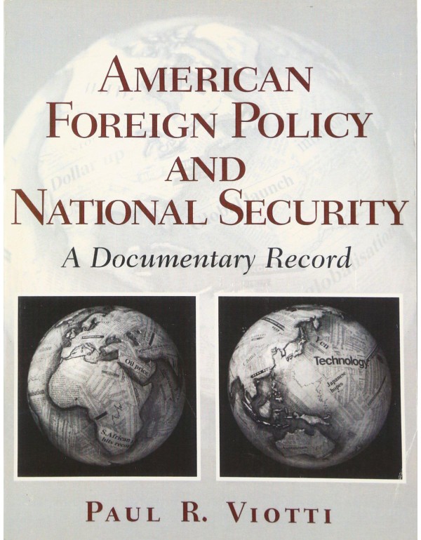 American Foreign Policy and National Security