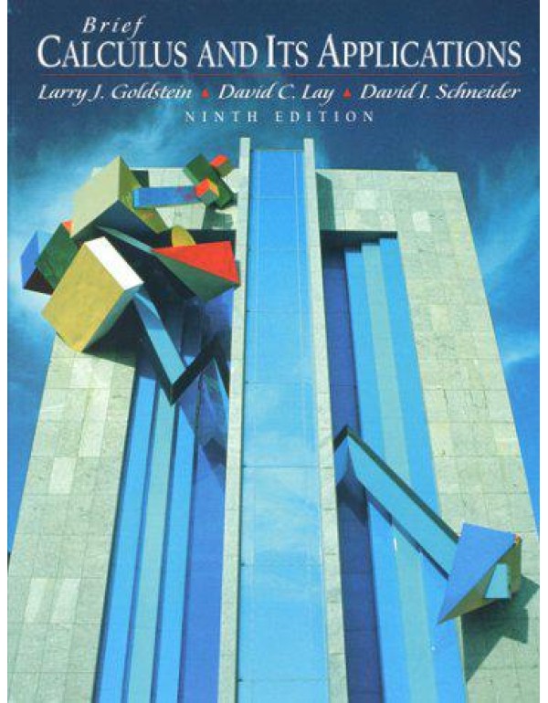 Brief Calculus and Its Applications (9th Edition)