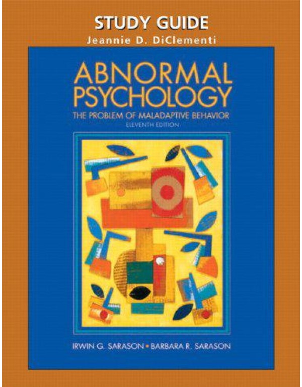 Abnormal Psychology: the problems of maladaptive b...