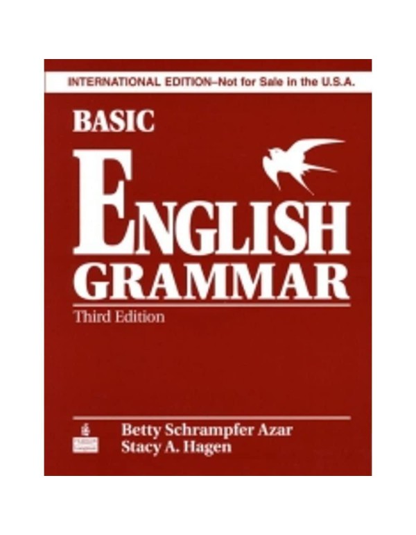 Basic English Grammar, 3rd Edition (Book only)