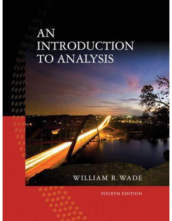 An Introduction to Analysis (4th Edition)