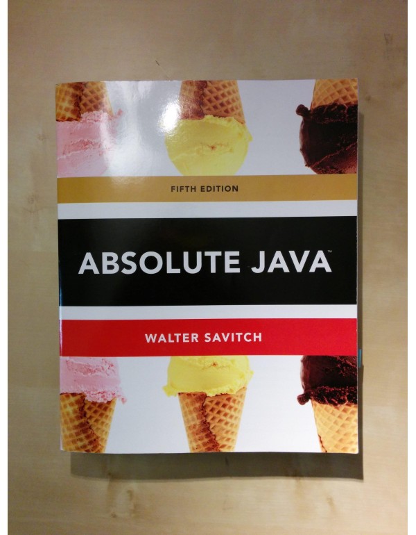 Absolute Java (5th Edition)