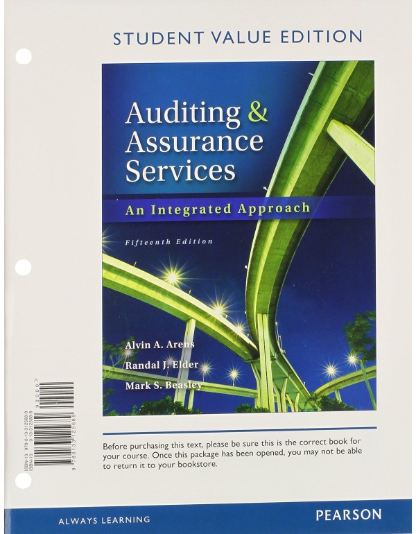 Auditing and Assurance Services, Student Value Edi...