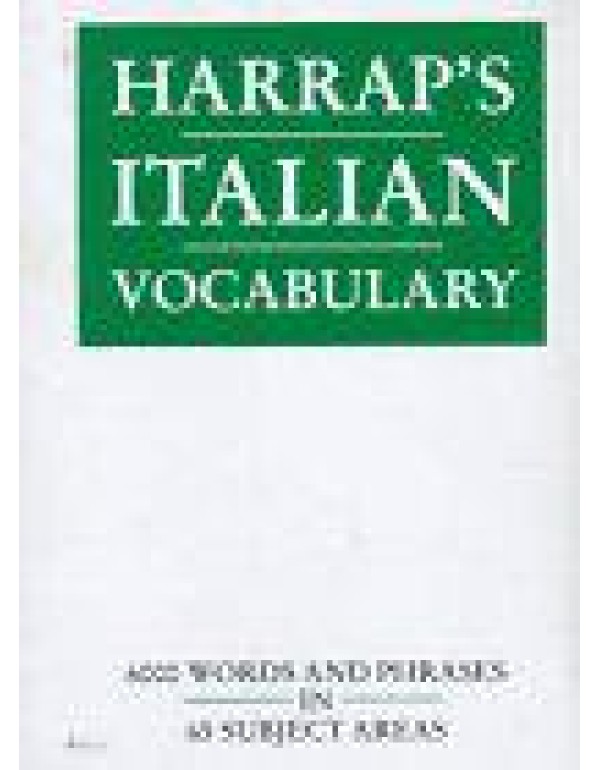 Harrap's Italian Vocabulary