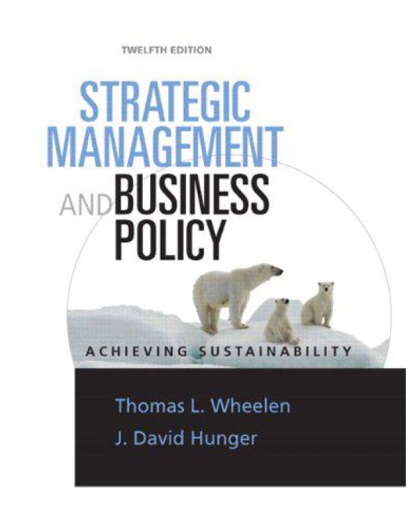 Strategic Management & Business Policy: Achieving ...