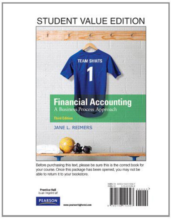 Financial Accounting: A Business Process Approach