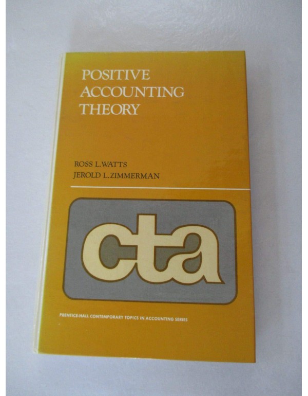 Positive Accounting Theory