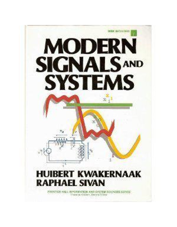 Modern Signals and Systems/Book and Disk (Prentice...