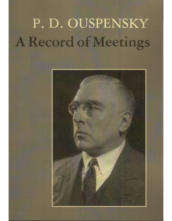 A Record of Meetings: A Record of Some of Meetings...