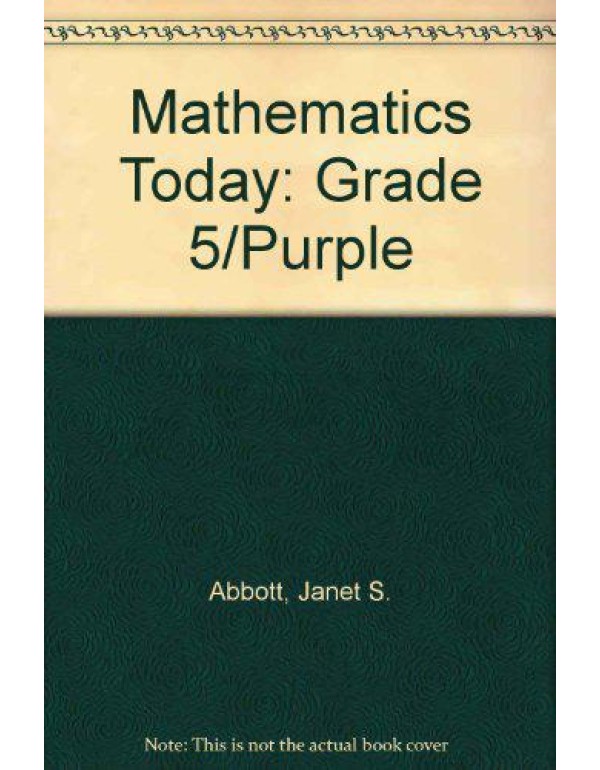 Mathematics Today: Grade 5/Purple