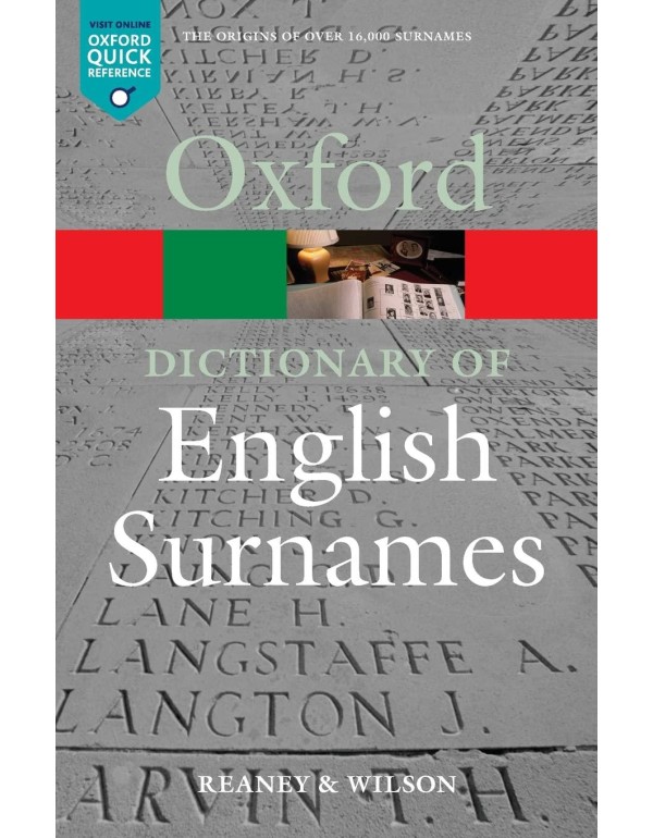 A Dictionary of English Surnames (Oxford Paperback...