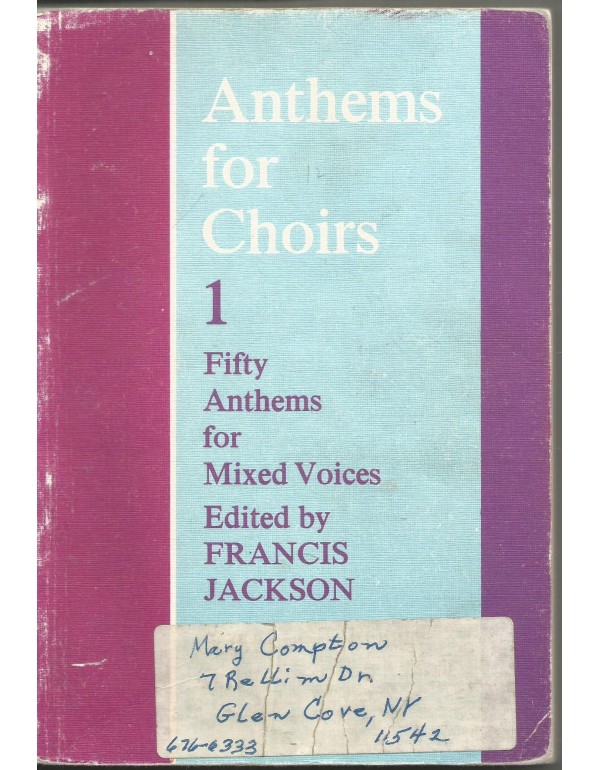 Anthems for Choirs 1