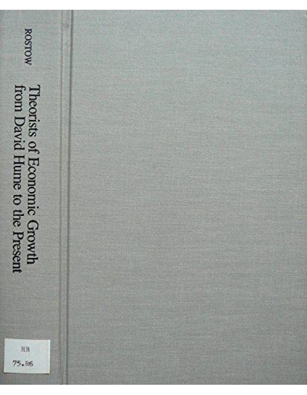 Theorists of Economic Growth from David Hume to th...