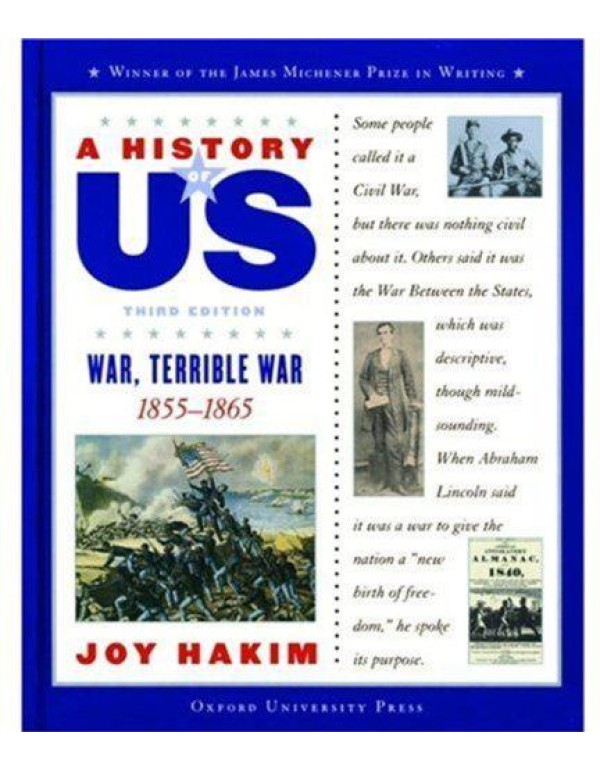 A History of US: Book 6: War, Terrible War 1855-18...