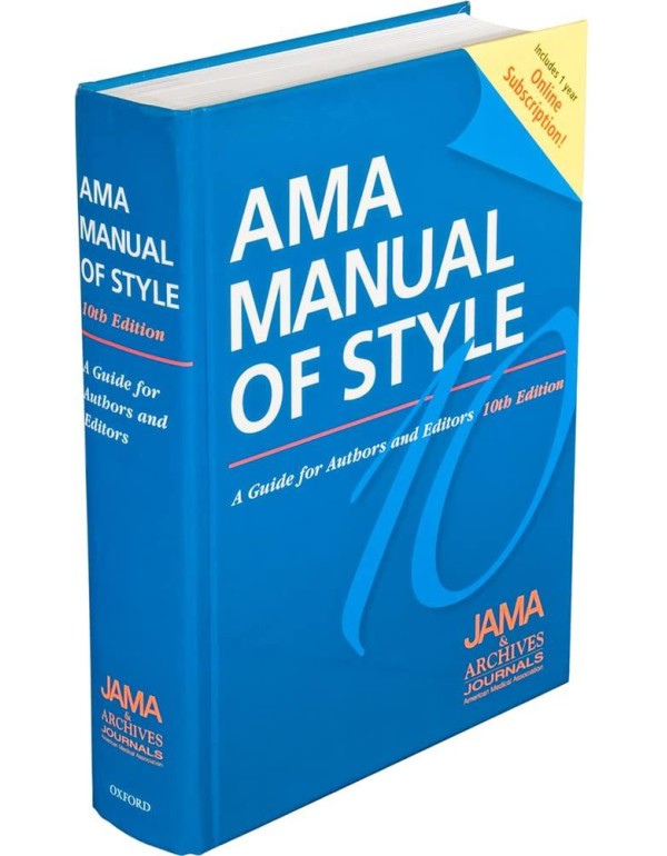 AMA Manual of Style: A Guide for Authors and Edito...