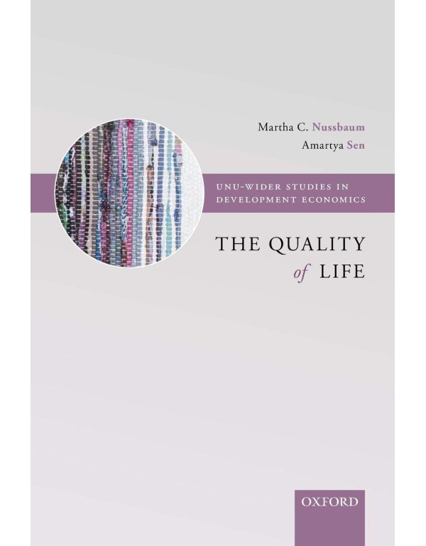 The Quality of Life (WIDER Studies in Development ...